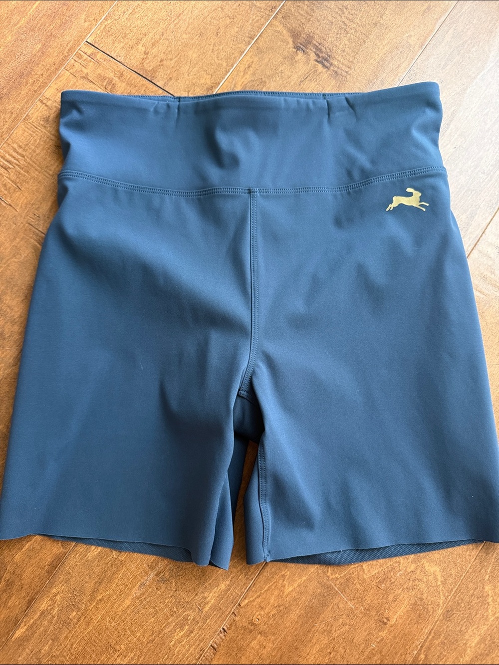 Tracksmith Navy Blue High-Rise Running Shorts